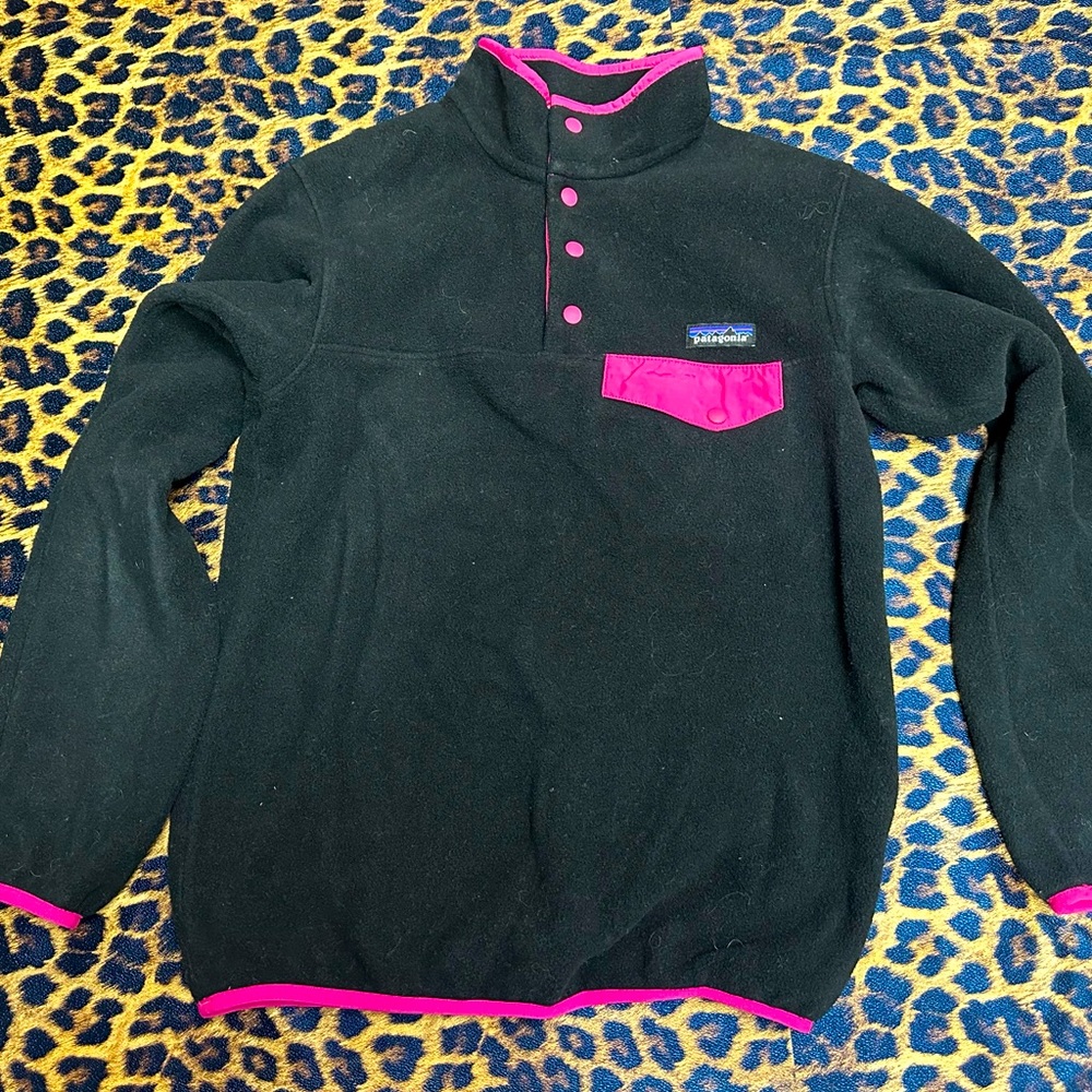 Patagonia Synchilla button up pullover size XS